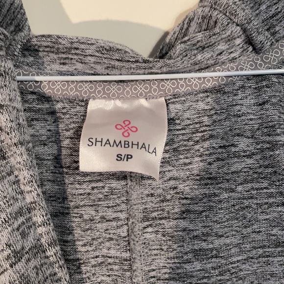 Grey heather open-front hooded cardigan - Picture 2 of 4